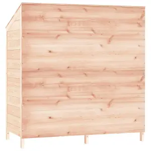 Berkfield Garden Shed 102x52x112 cm Solid Wood Fir