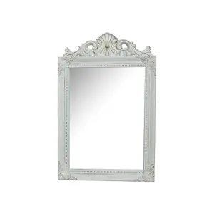 Melody Maison Antique Taupe Wall Mirror 36cm x 55cm