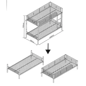 Hartzog Single (3') Standard Bunk Bed