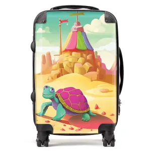 Turtle On A Beach Holiday Suitcase - Cabin