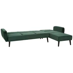 Interiors by Premier Serene 3 Seat Green Sofa Bed