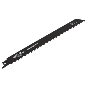 Reciprocating Saw Blade Wood 225mm Length 3tpi Pack of 5 by Ufixt