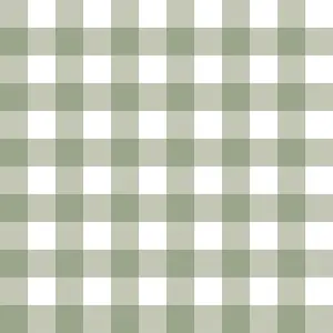 Galerie Little Explorers 2 Gree Tartan Boom Wallpaper Roll