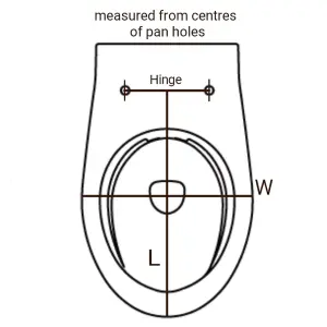 Simple Top Fix Slow Closing Toilet Seat