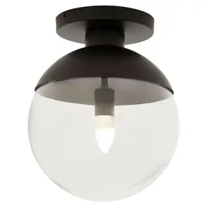 Interiors by Premier Revive Black Metal Ceiling Light