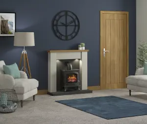 Be Modern Attley Black Freestanding Electric Stove suite