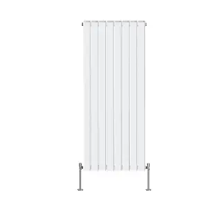 Right Radiators 1600x544 mm Vertical Double Flat Panel Designer Radiator White