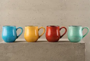 La Cafetiere Brights Striped Mug