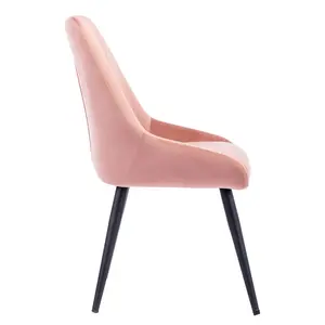 Girton dining chair Pink