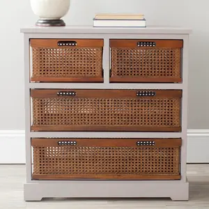 Chara 4 Drawer Chest Grey