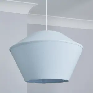 Inlight Daphne Pastel blue Easyfit Lamp shade (D)40cm