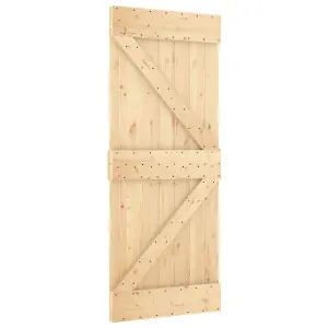 Berkfield Door NARVIK 85x210 cm Solid Wood Pine