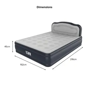 Yawn Air Bed Deluxe - King Air Bed + Fitted Sheet