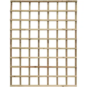 6x5 Heavy Duty Trellis Pressure Treated (Pack of 3) - L152.5 x W152.5 x H183 cm