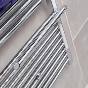 Jenna Chrome Heated Towel Rail - 1500x550mm