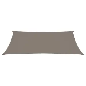 Berkfield Sunshade Sail Oxford Fabric Rectangular 2x5 m Taupe