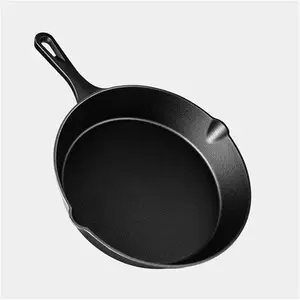 Seasoned Cast Iron Skillet Pan