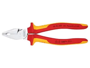 Knipex VDE High Leverage Combination Pliers 200mm