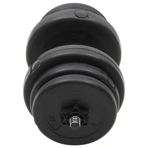 Dumbbell with Plates Fitness Gym Essential 40 kg