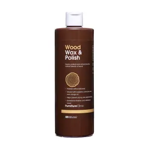 Furniture Clinic Wood Wax & Wood Polish, 500ml