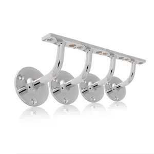 UAP Stair Handrails - Brackets - Set of 4 - Polished Chrome