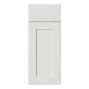 Tydeman Matt porcelain Shaker Drawerline Cabinet door (W)300mm (H)720mm (T)20mm