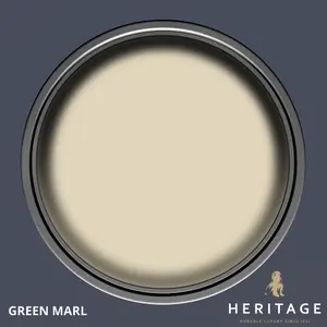 Dulux Trade Heritage Green Marl Eggshell Wall paint, 750ml