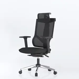 FlexiSpot Breathable and Comfortable Ergonomic Office Chair with Lumbar Support in Black