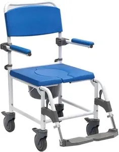 Adaptable Shower Commode Chair - Attendant Controlled