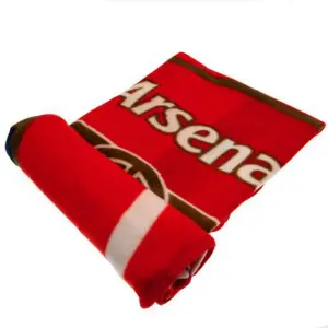 Arsenal FC Fleece Blanket Red (One Size)