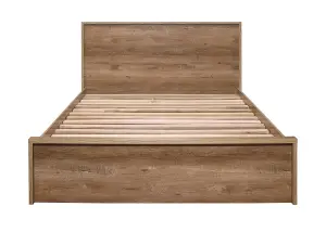 Birlea Stockwell King Bed Rustic Oak