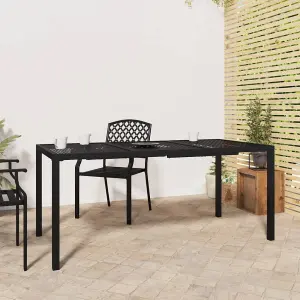 Berkfield Garden Table Anthracite 165x80x72 cm Steel