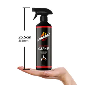 Emberzz - Pizza Oven Cleaner and Degreaser - Removes Stubborn Grease, Grime and Carbon Build-Up - 500ml