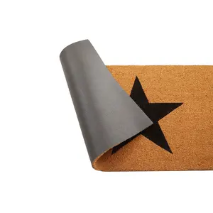 Interiors by Premier Big Black Star Extra Large Doormat