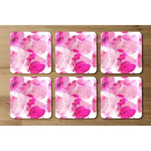 Square 6 Piece Coaster Set (Set of 6)