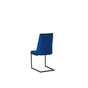 Caldicott Upholstered Dining Chair (Set of 2) Blue