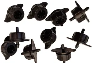 Turbo Drippers/Emitters, Garden Automatic Irrigation, High Output  4L/H Pack of 5