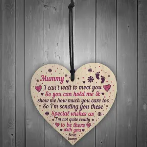 Red Ocean Mummy To Be Baby Shower Gifts Heart Valentines Mothers Day Gift For Mummy To Be Keepsake