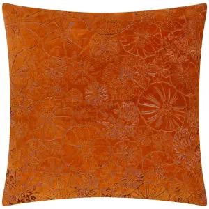 furn. Picking Patch Embroidered Velvet Polyester Filled Cushion