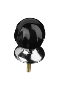 Retro Style Black Ceramic Drawer Knobs