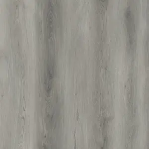 Light Grey Wood Effect Luxury Vinyl Tile, 2.5mm Matte Luxury Vinyl Tile For Commercial & Residential Use,3.67m² Pack of 16