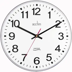 ACCTIM - Silent Non-Ticking Wall Clock 30cm