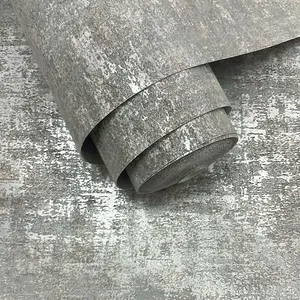 Khalili Wallpaper Brindle Bead Texture Grey Silver Holden 99400