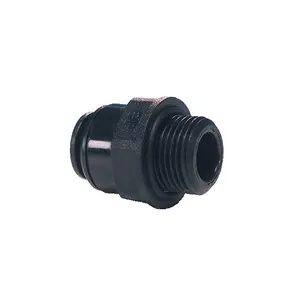 John Guest PM011513E - 3/8" BSP x 15mm Pushfit - Male BSP to Pushfit Straight Adaptor