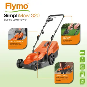 Flymo SimpliMow 320 Corded Rotary Lawnmower