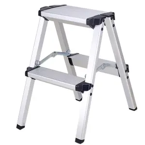 2 Step Portable Folding Step Ladder