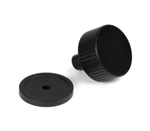 From The Anvil Matt Black Judd Cabinet Knob - 32mm (Plain)