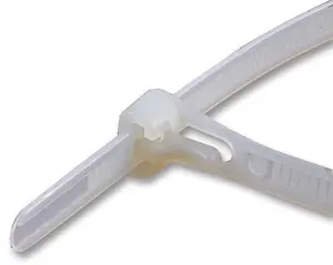 PRO POWER - 300mm x 7.5mm Standard Non-Releasable Cable Ties 100 Pack