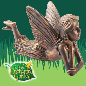 Enchanted Bronze Fairy Garden Ornament