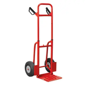 Sealey Folding Sack Truck Tubular Steel With Pneumatic Tyres 200kg CST801